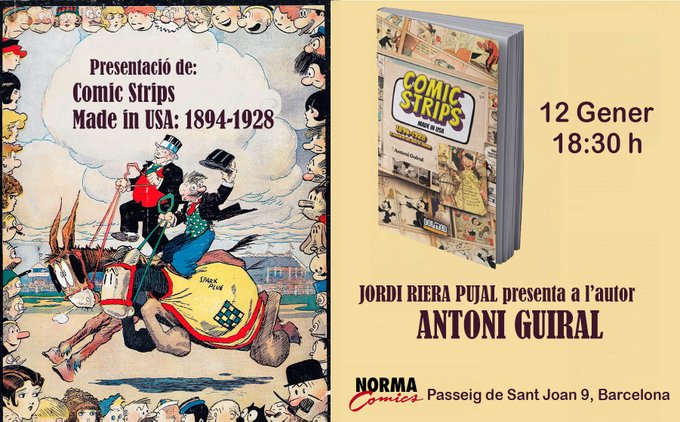 Presentació de l’obra «Comic Strips, made in USA»